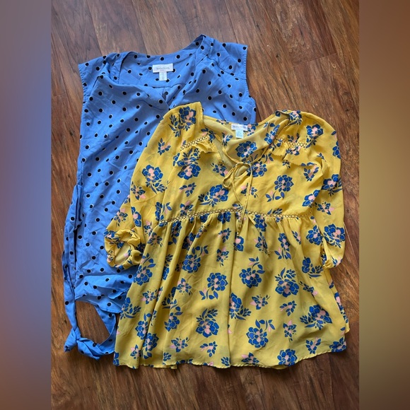 Motherhood Maternity Blouse Women’s Size Small Pregnancy Comfortable Washable - Picture 1 of 6